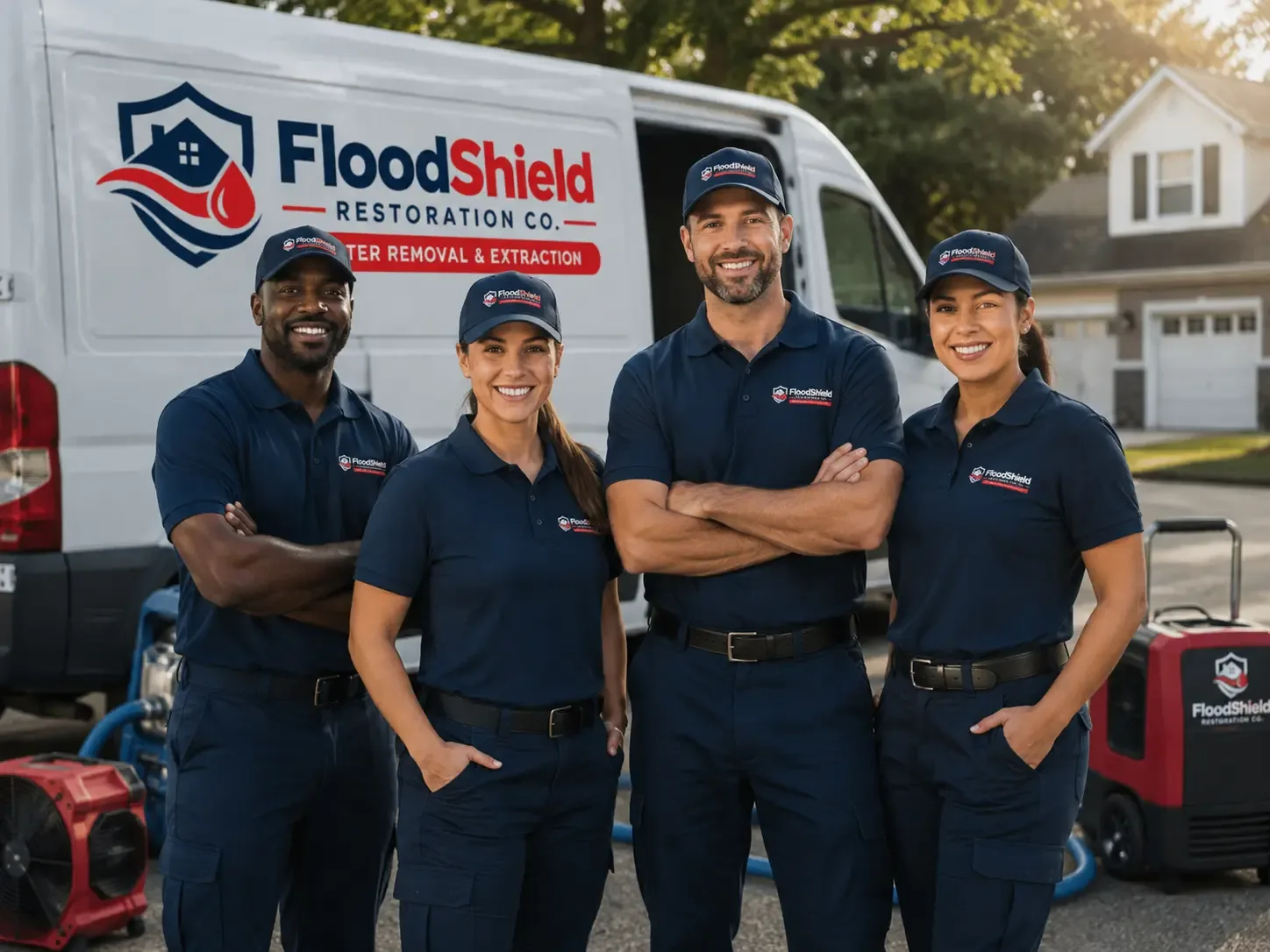 Flood Damage Restoration company in Courtland, KS