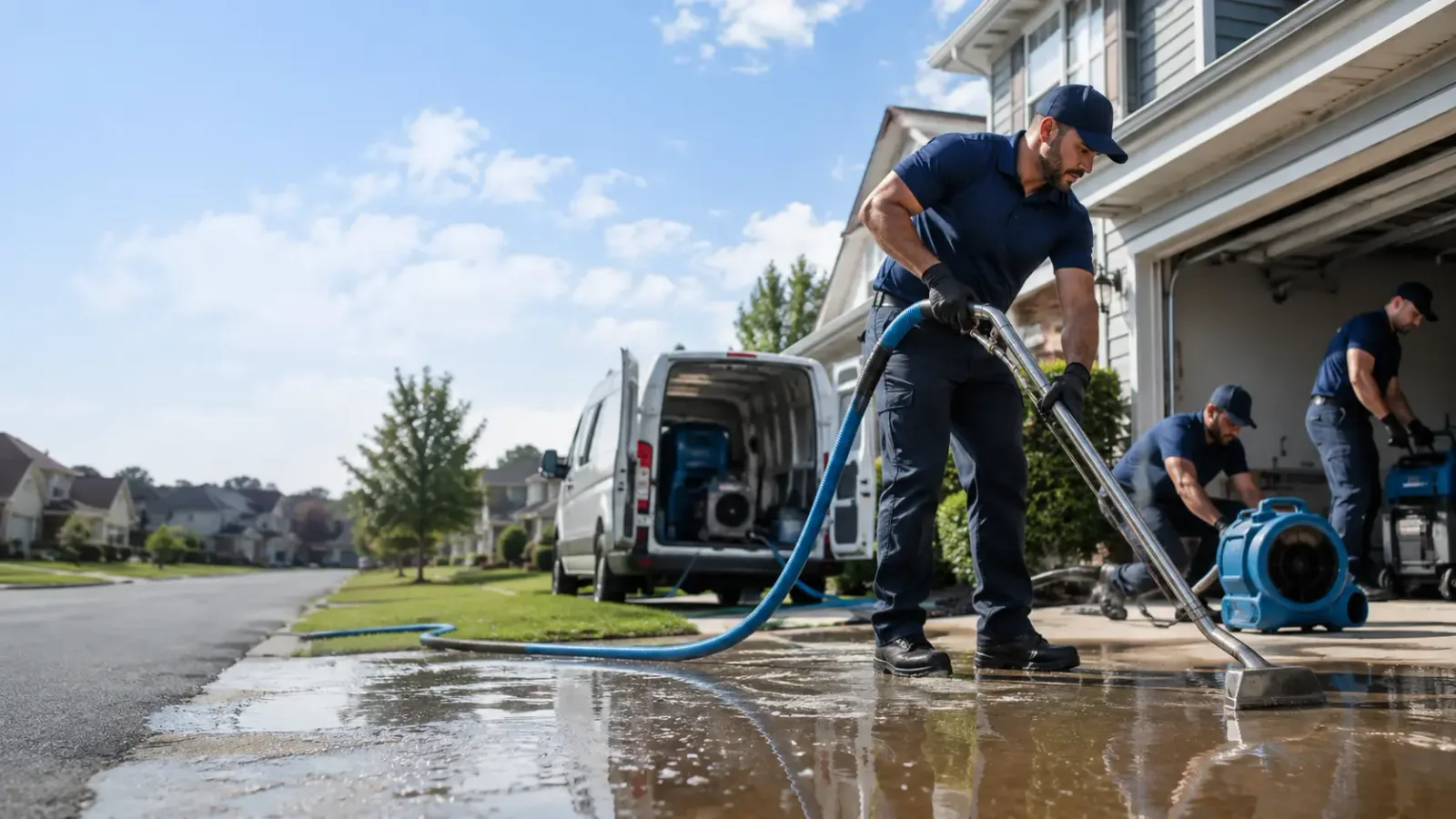Flood Damage Restoration in Courtland, KS